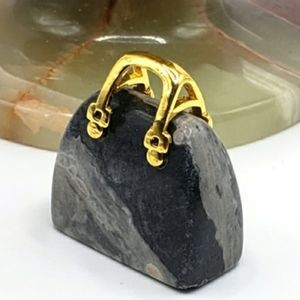 NEW Natural Crystal Handbag Purse Necklace Pendant